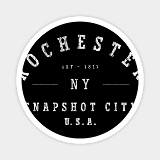 Snapshot City USA - Hometown Pride - Rochester print Magnet